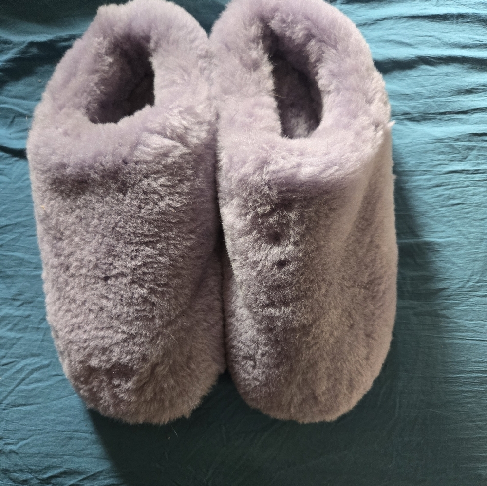Lavender Plush Women's Slippers And Other Varieties.